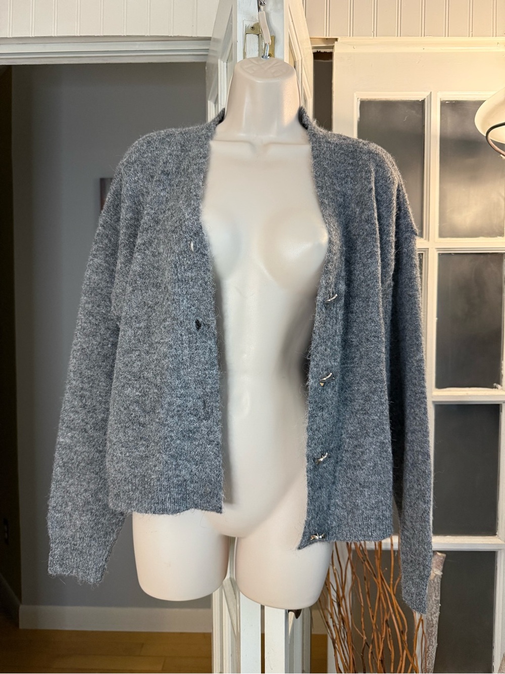 ✨VICI Gray Cardigan XS✨